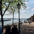 Uferpromenade von Rees