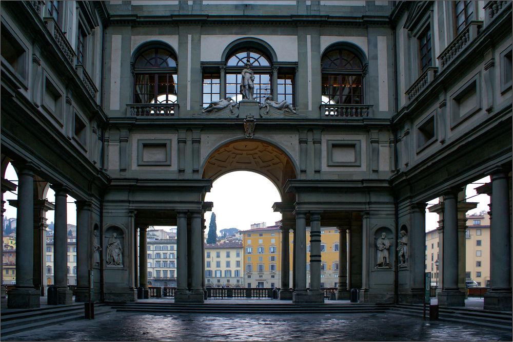 Uffizien Foto & Bild kunst, italien, Bilder auf