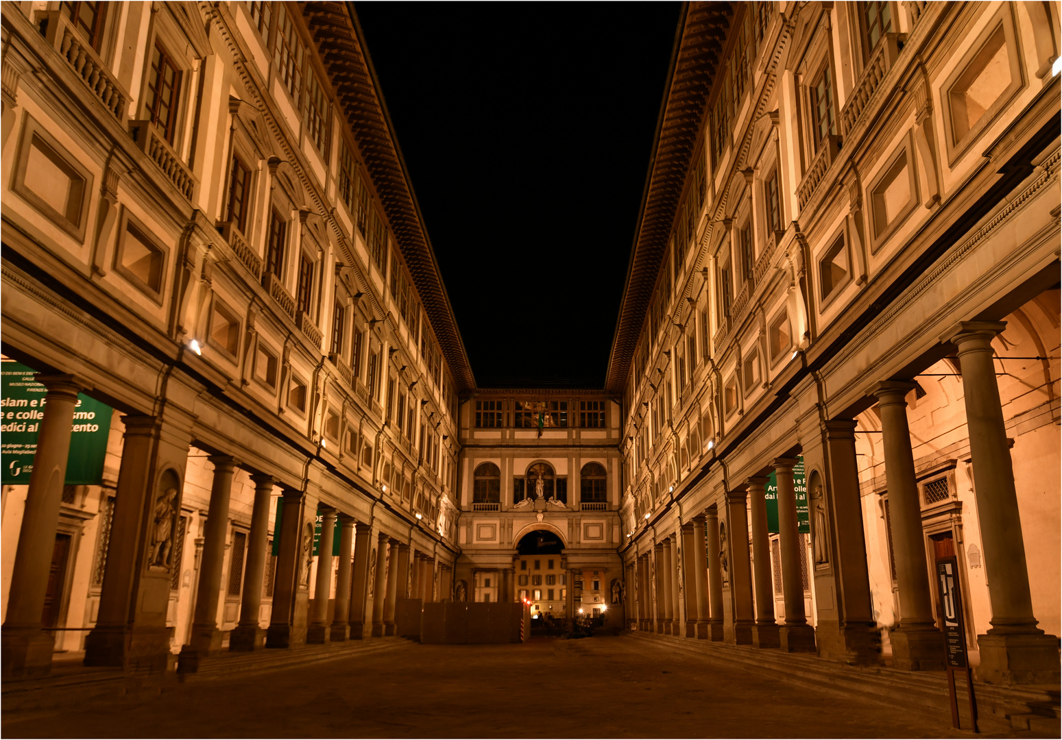 Uffizien bei Nacht