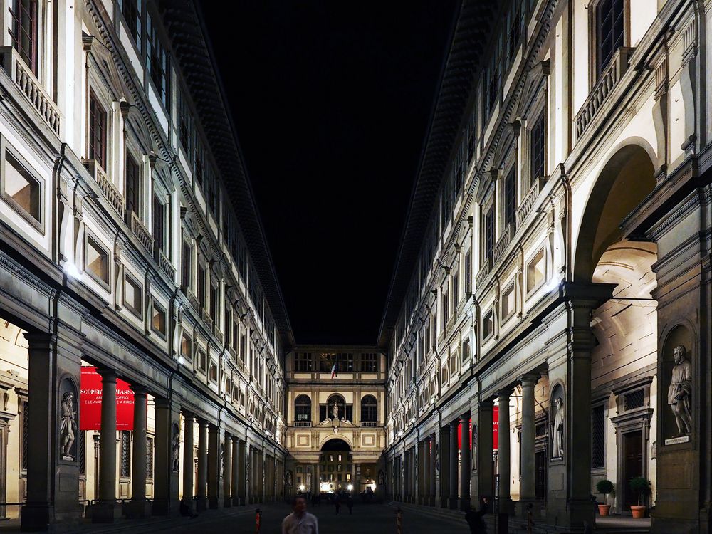 Uffizien bei Nacht