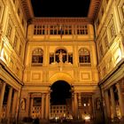 Uffizien in Florenz bei Nacht