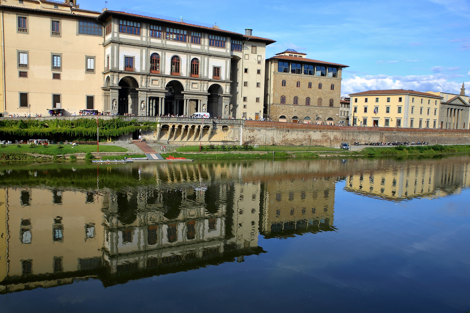 Uffizien - Spiegelung - Florenz