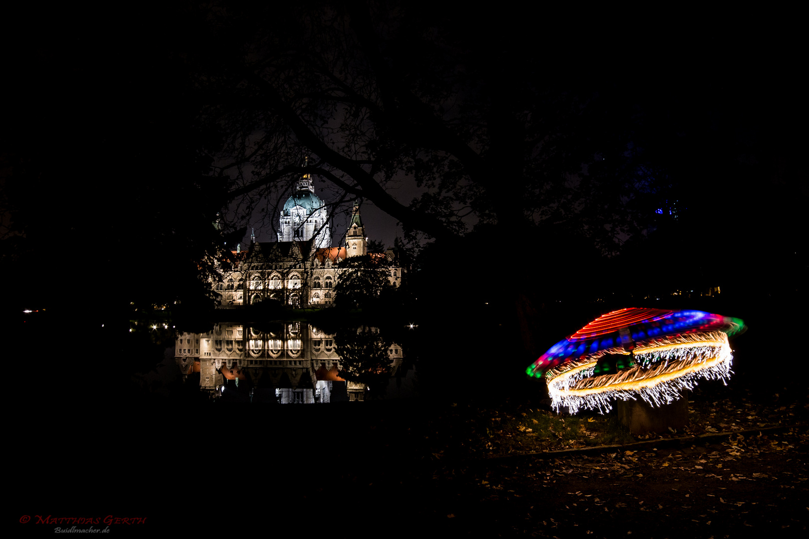 Ufo am Rathaus