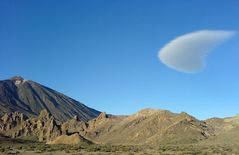 UFO-Anflug zum Teide