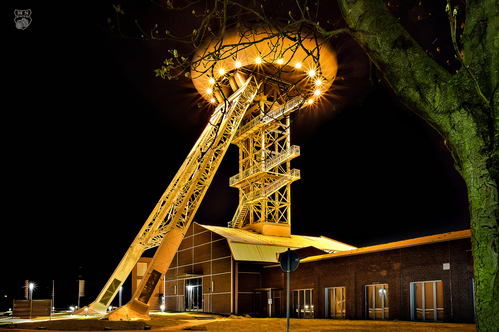 UFO at Night