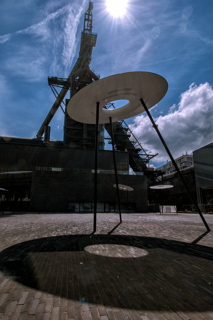 Ufo über Esch-Belval