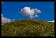 ufo-wolke über düne