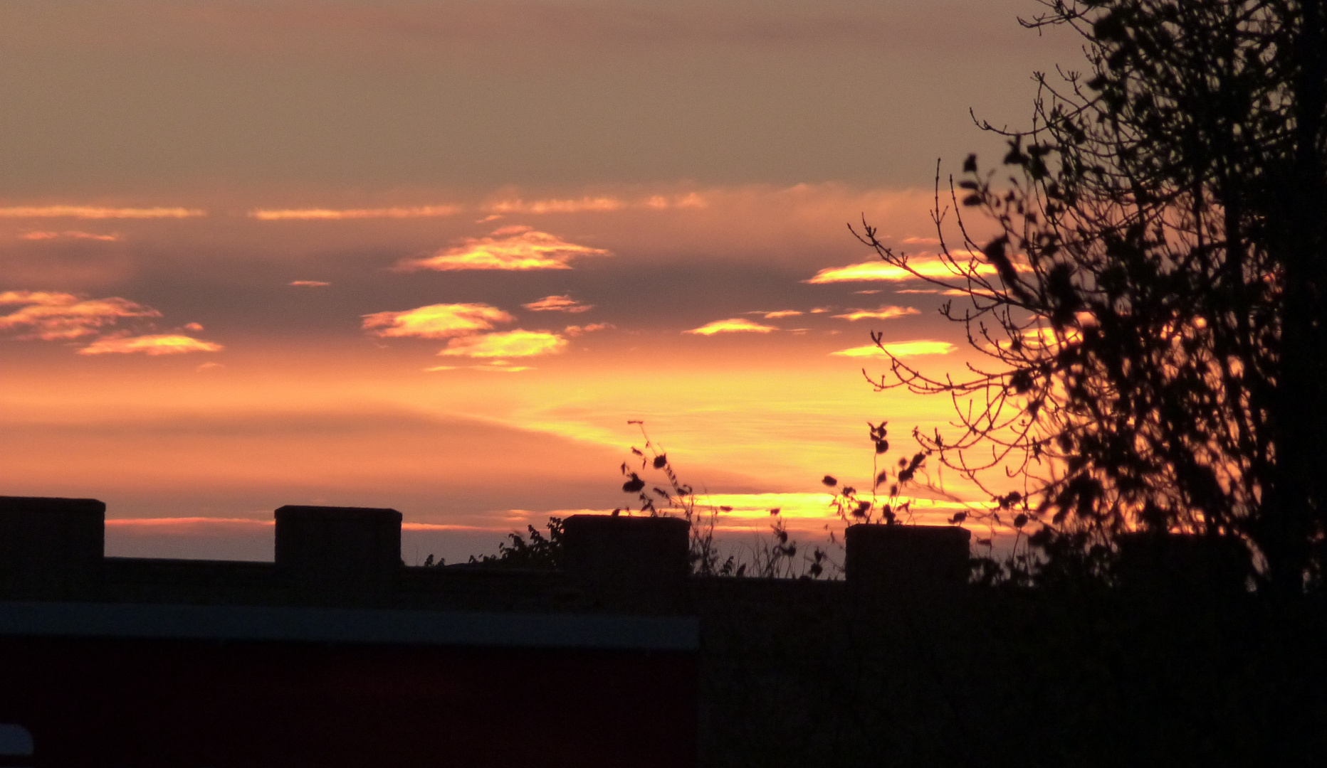 UFO´s am Abendhimmel?