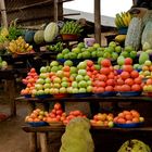 Uganda - Obstmarkt bei Entebbe