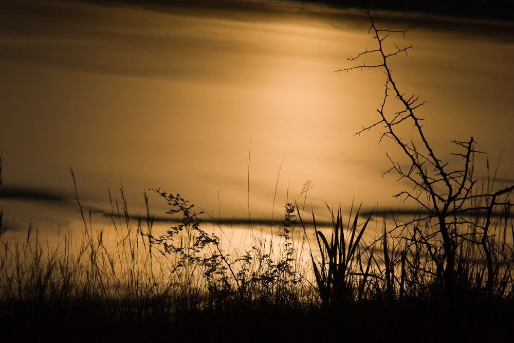 Uganda - Sonnenuntergang