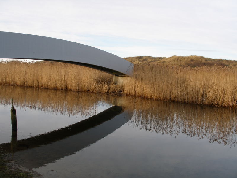 Uggerby-Brücke im Winter