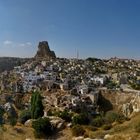 Uçhisar mit seinem Burgfelsen