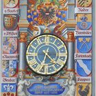 Uhr am Rathaus in Lindau