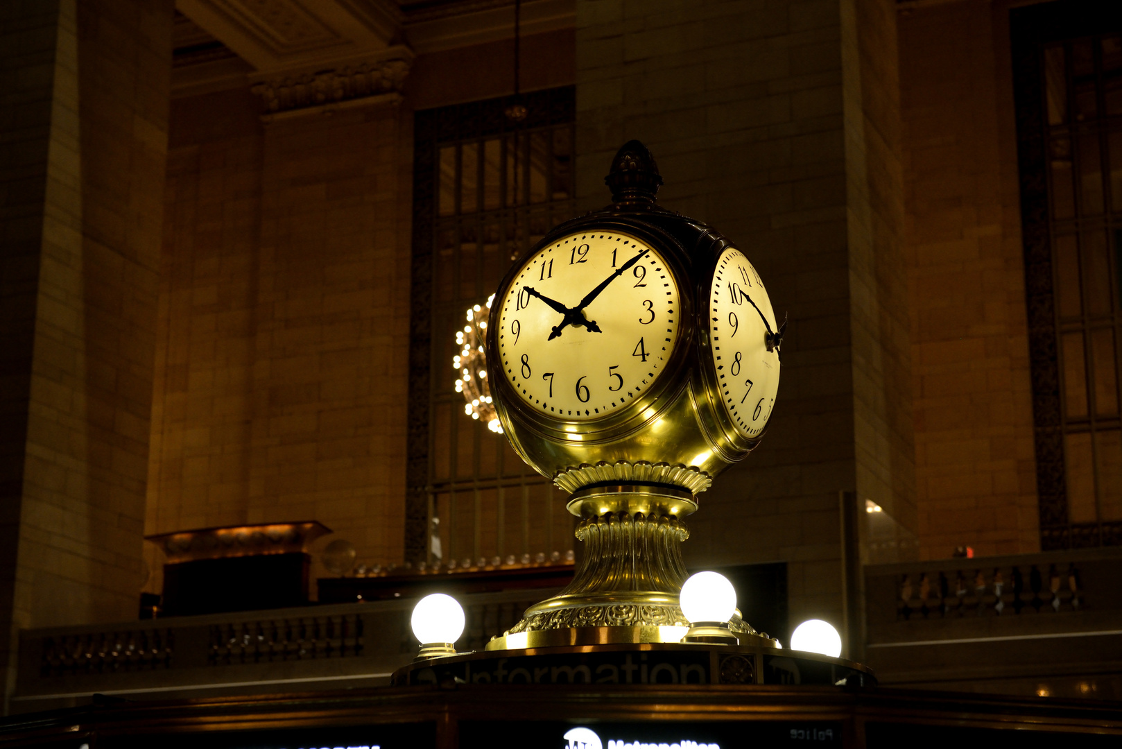 Uhr im Grand Central Terminal