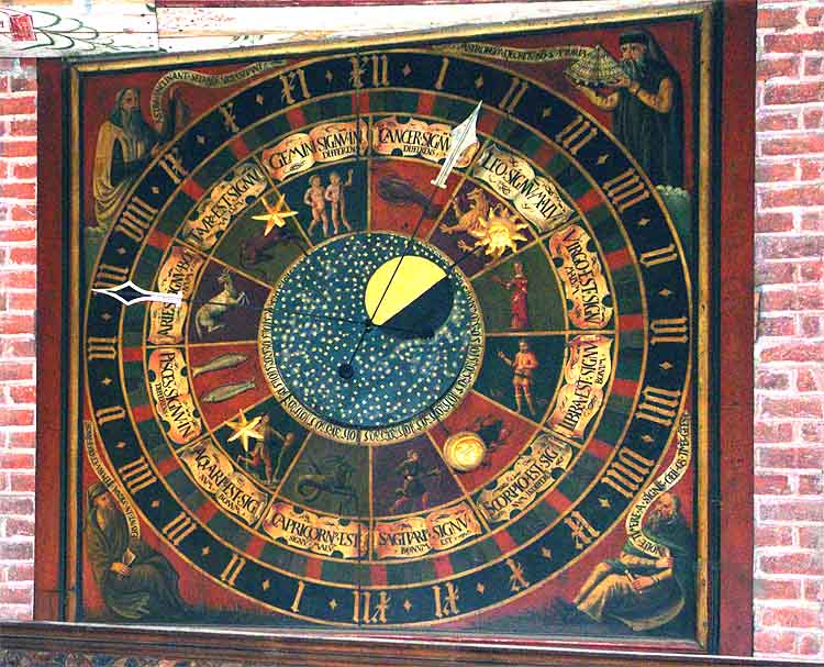Uhr in der Marienkirche von Stendal