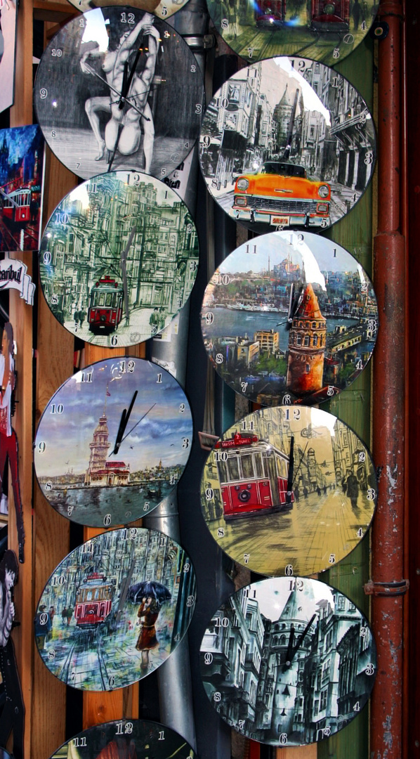 Uhren in Istanbul