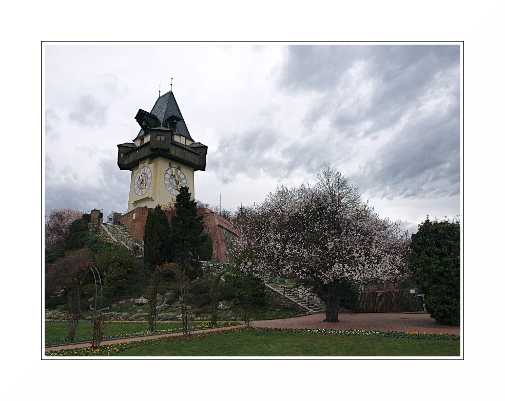 Uhrturm am Schloßberg in Graz