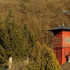 Uhrturm auf dem ehemaligen Werksgebäude des Eisenhüttenwerks der Firma Gienanth in Winnweiler...