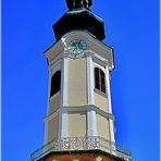Uhrturm des Radkersburger Rathauses