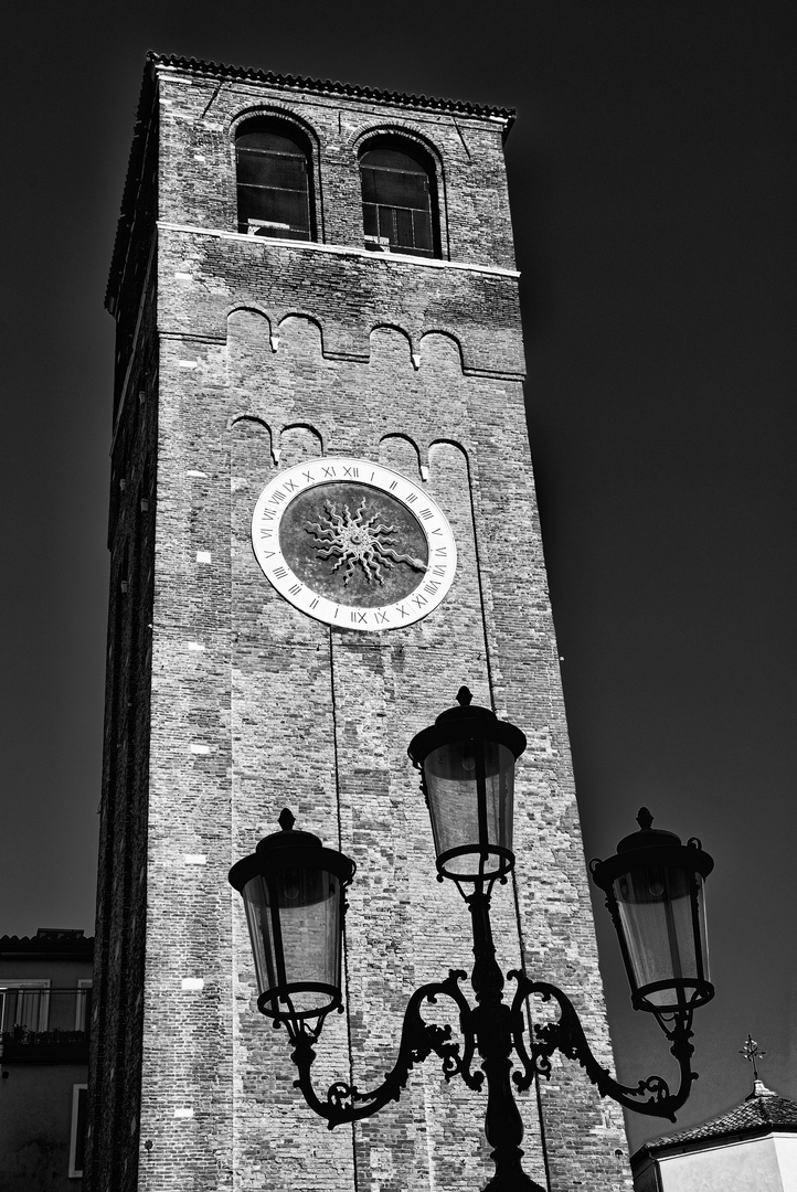 Uhrturm in Chioggia