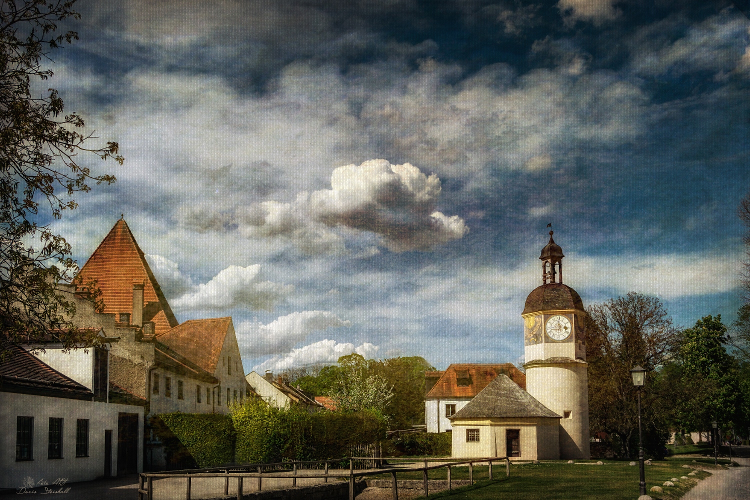 Uhrturm mit Brunnenhaus, Burghausen