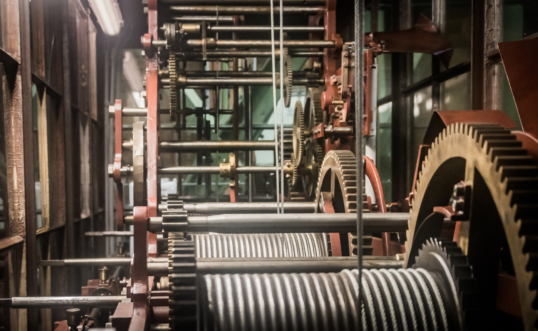 Uhrwerk im Hamburger Michel