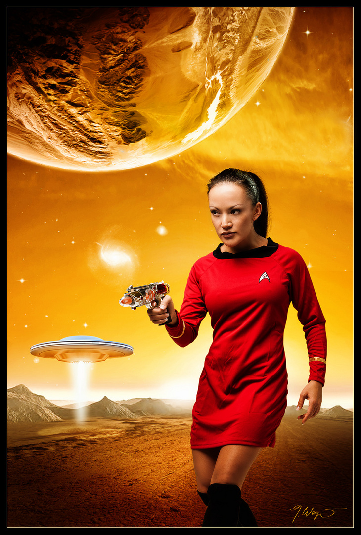 Uhura on Mars