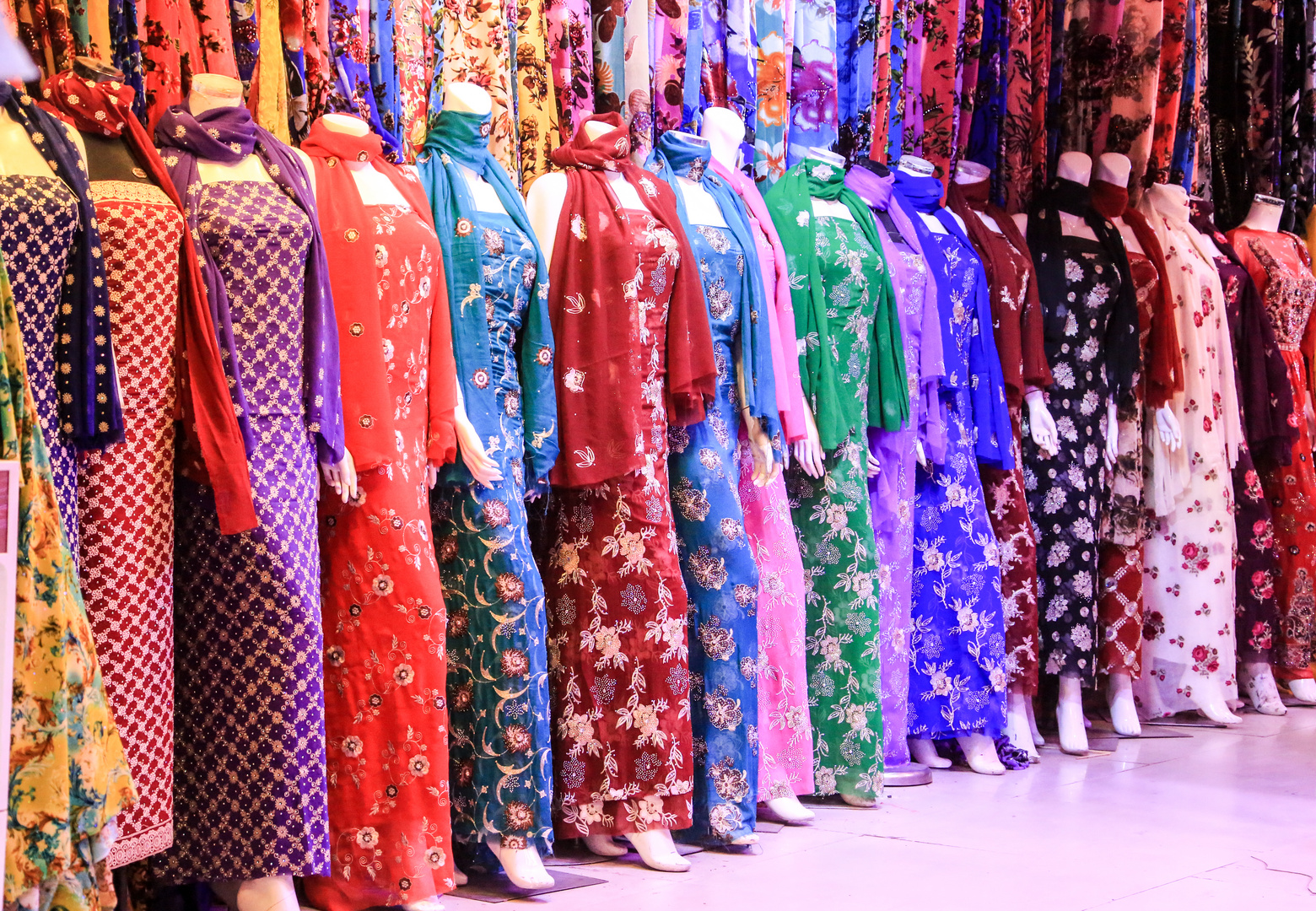 Uigurische Modeschau 