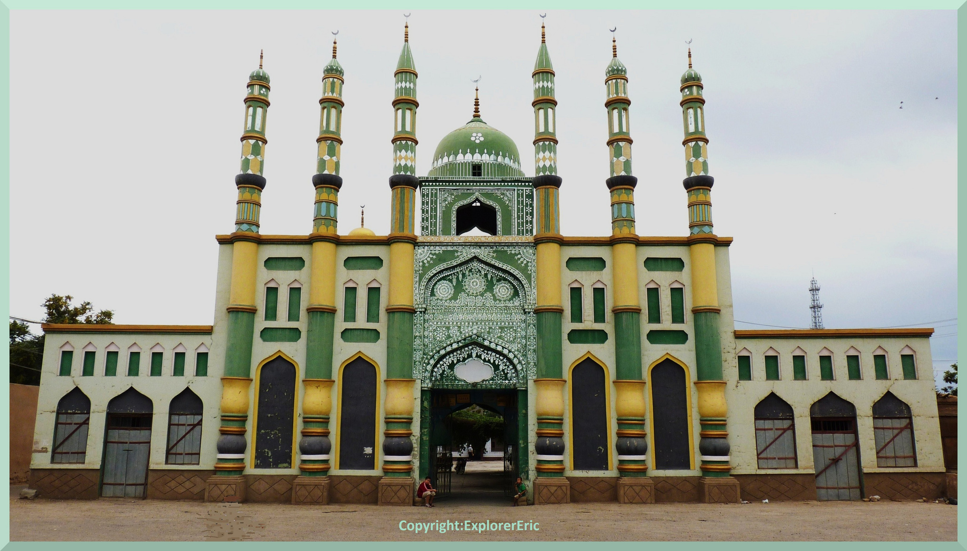 Uigurische Moschee in Turfan