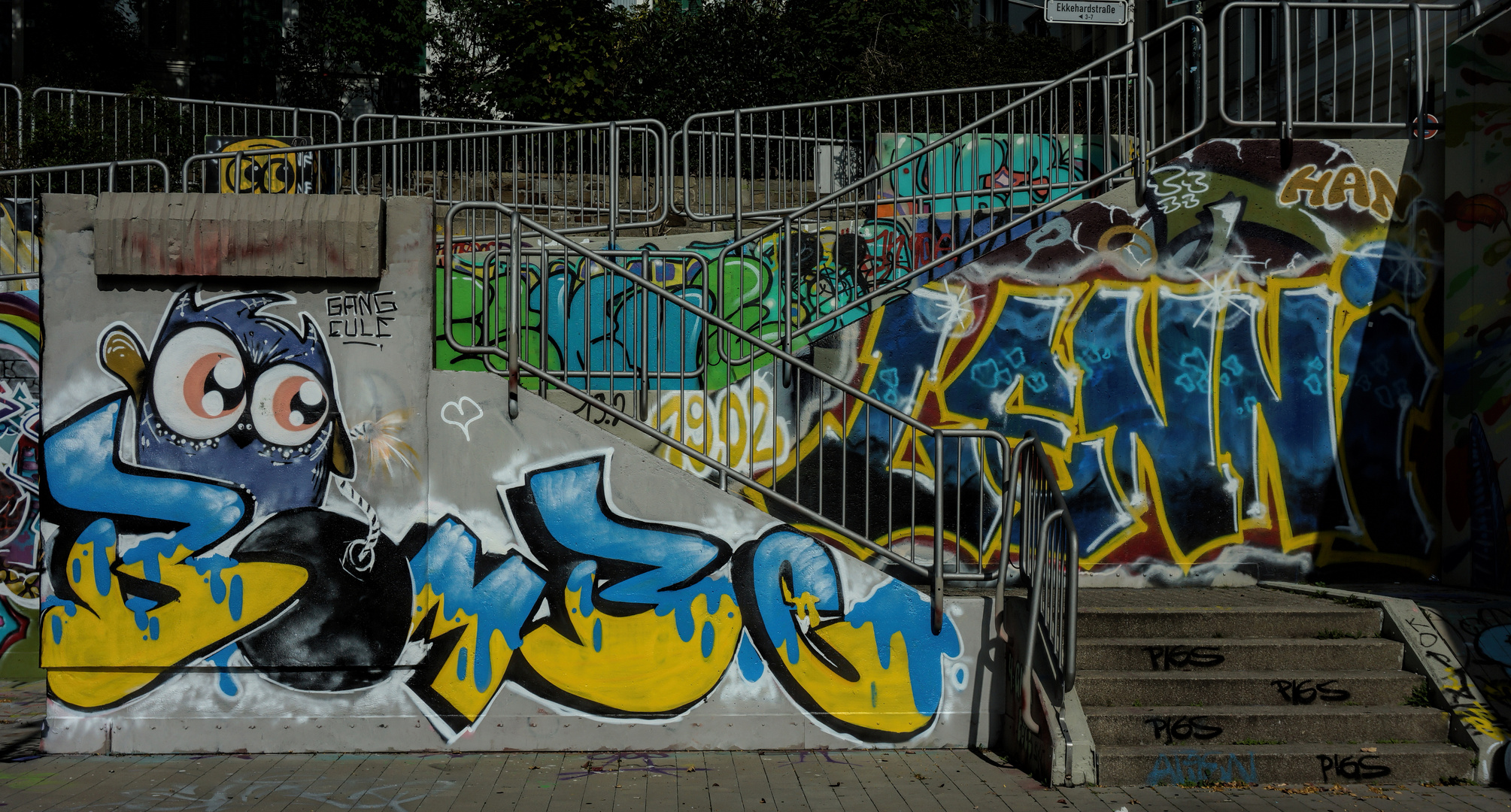  UJUC - Dimanche Libre  - Neue Graffitis