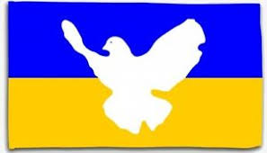  ukraine: taube für demokratie und frieden
