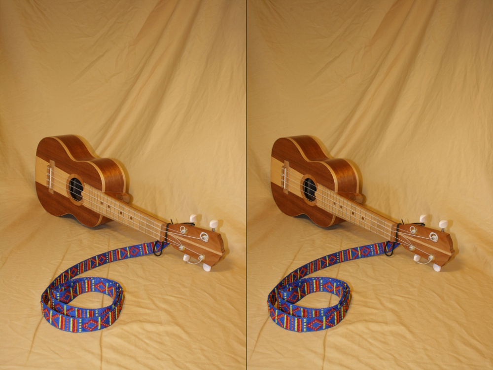 Ukulele - 3D Parallelblick