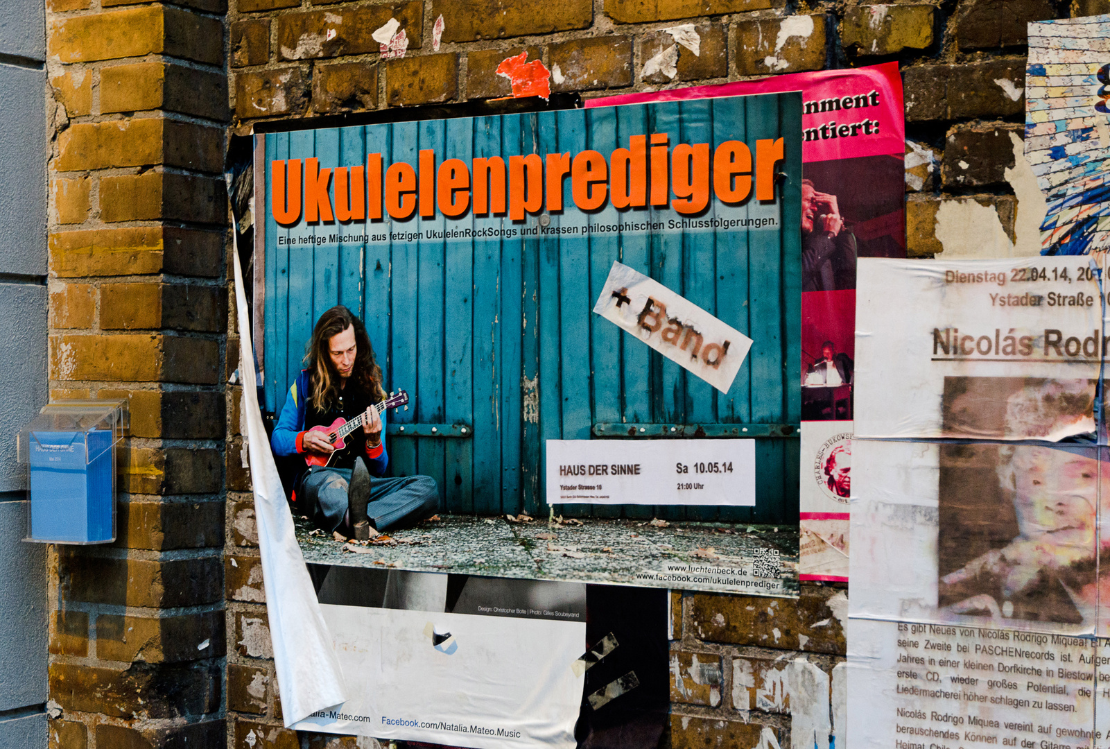 Ukulelenprediger - Konzertplakat