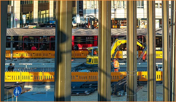 Ulm 11/2021 - Area Hbf/SWU - Sedelhöfe - Deutschhaus - "Umbruch"