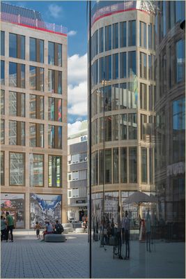 Ulm 8/2020 - Downtown - Sedelhöfe - "Fassaden Fenster und Glas"