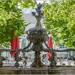 Ulm / am Delphinbrunnen