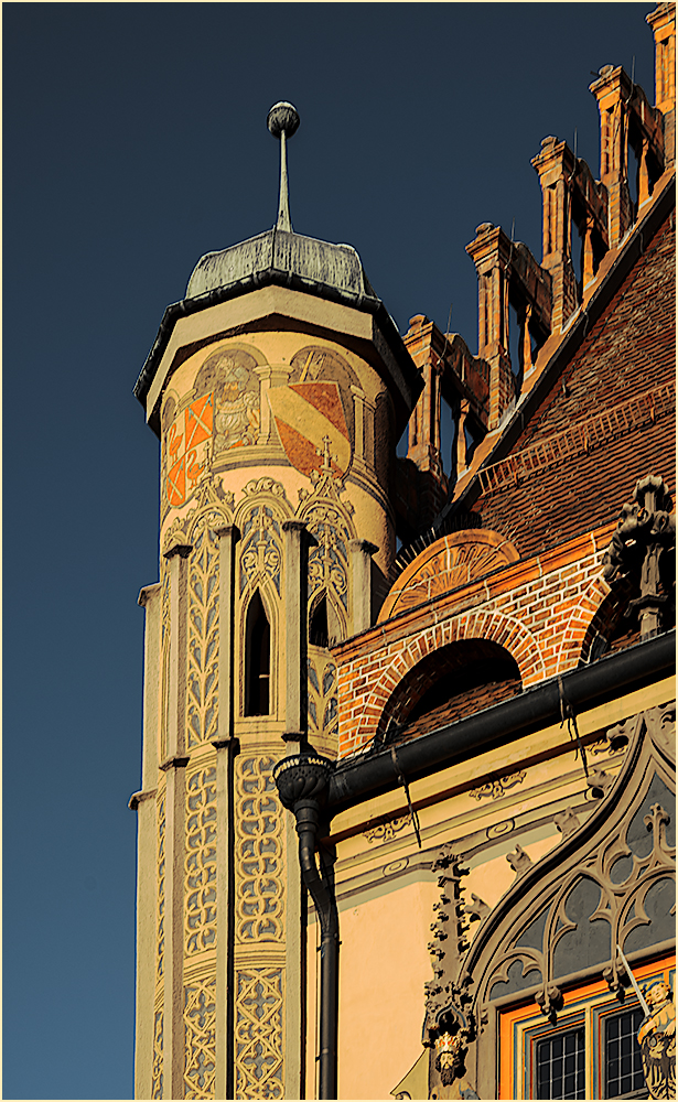 Ulm - Am Rathaus - "Morgenlicht"