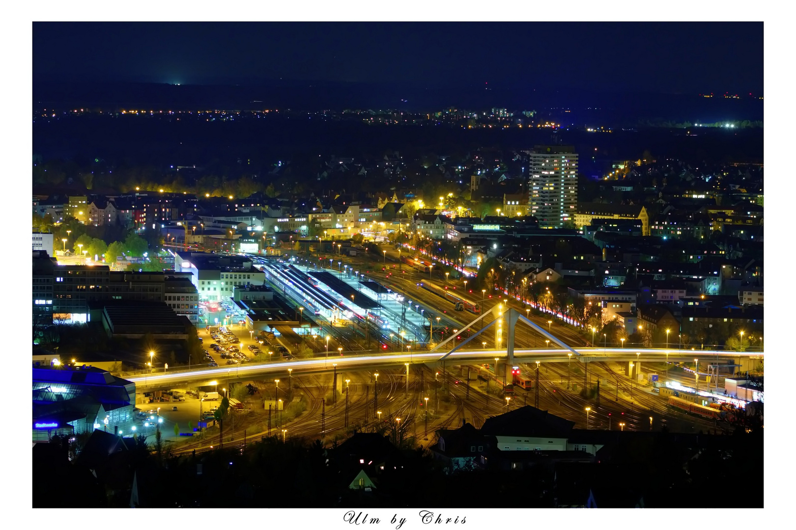 Ulm bei Nacht