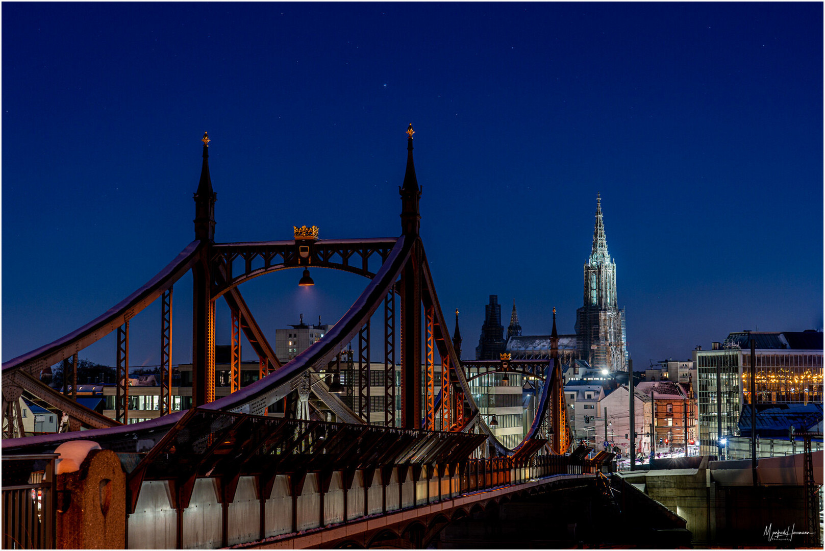 Ulm bei Nacht