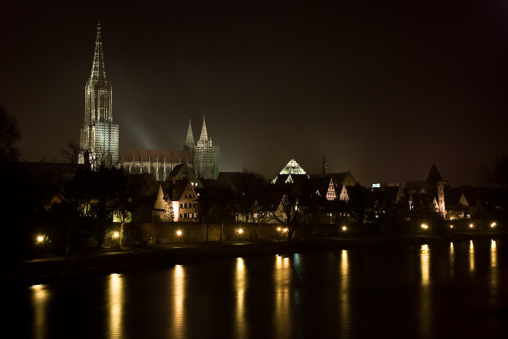 Ulm bei Nacht - das Münster