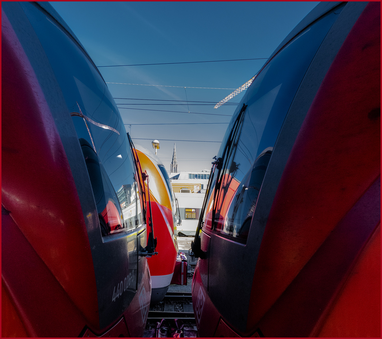 Ulm - Hbf 2019 - "red power"