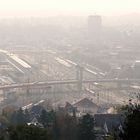 ULM, Hbf im Nebel