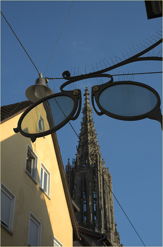 Ulm - "Münster mit Brille"