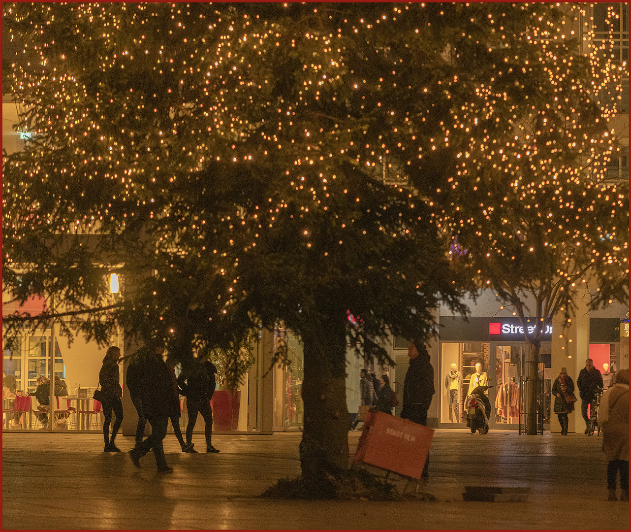 Ulm - Münsterplatz 2019 - "am Weihnachtsbaum"