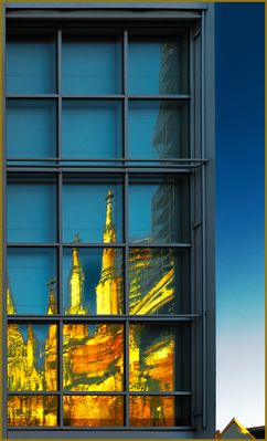 Ulm - Münsterplatz - Stadthaus meets Münster"