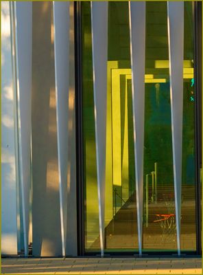 Ulm - Olgastr: - "Licht, Farbe Schatten"