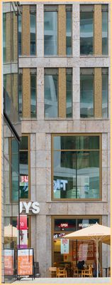 Ulm - Sedelhöfe - Fassaden - "Einblicke / Ausblicke"