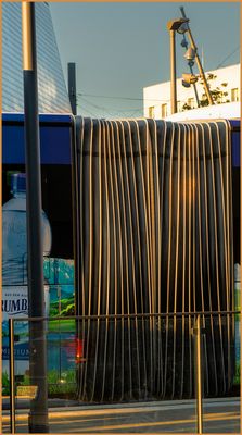 Ulm - SWU / Haltestelle Theater - "Akkordeon"