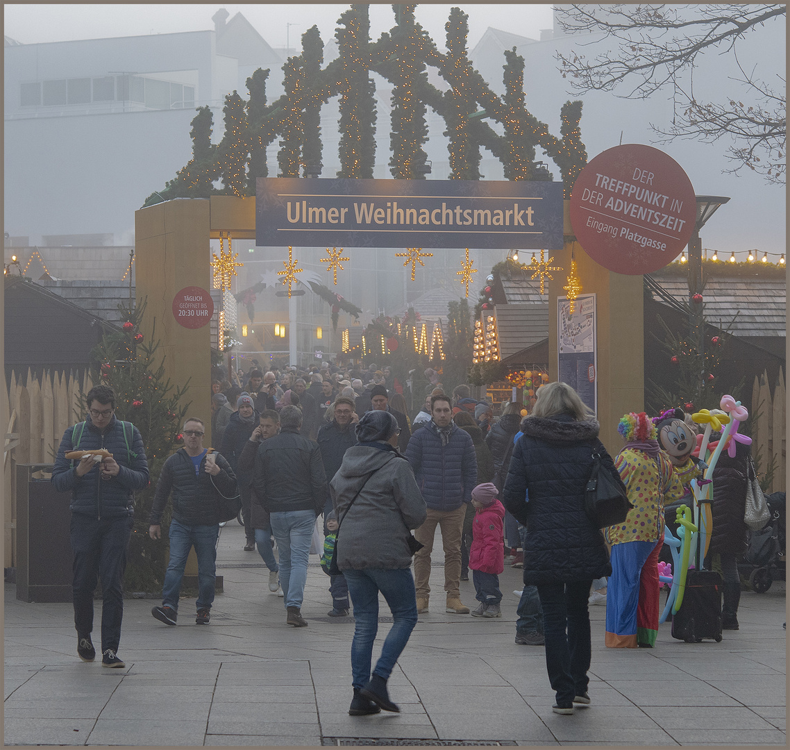 Ulm - Weihnachtsmarkt 2019 - "Entrée"