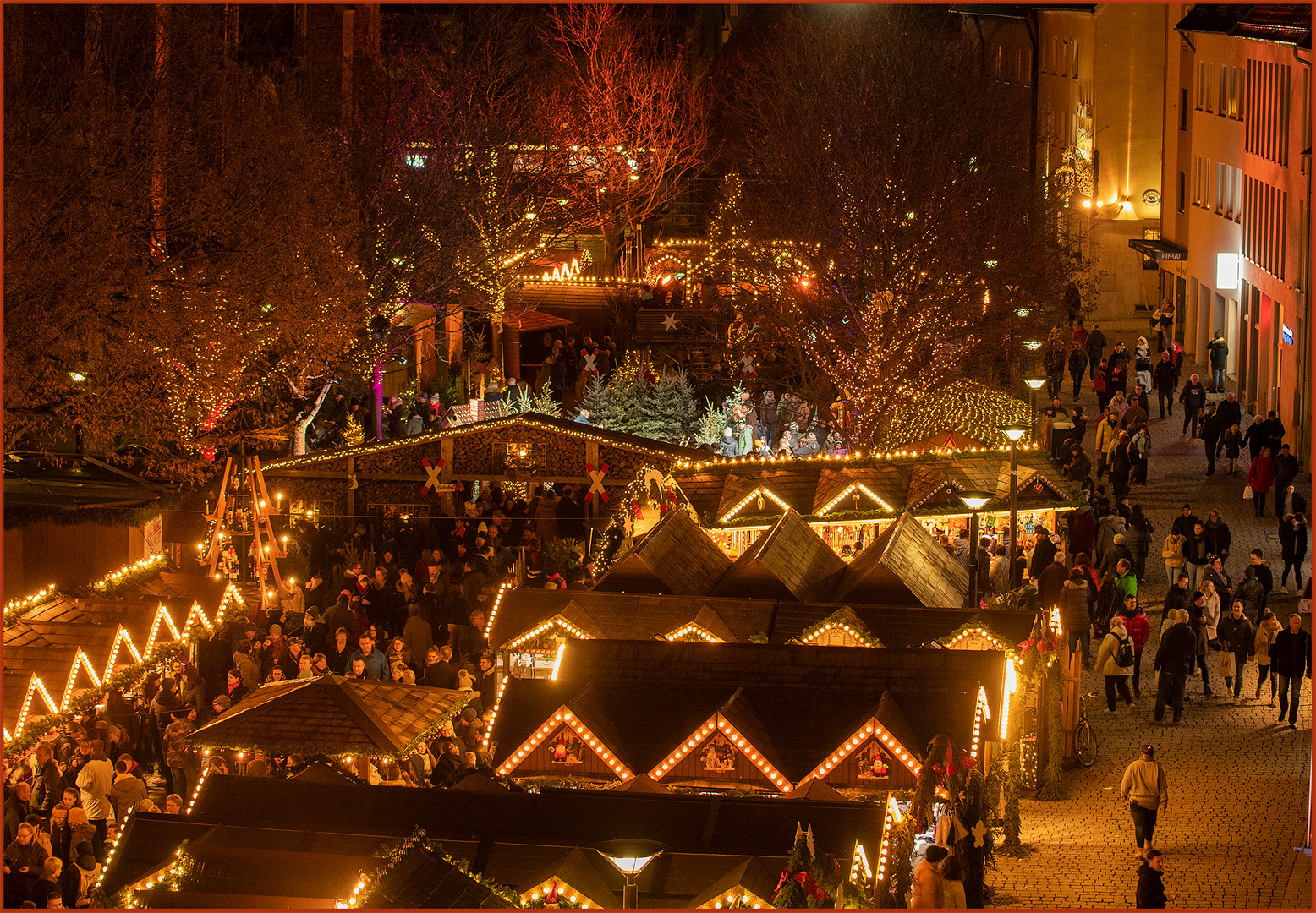 Ulm - Weihnachtsmarkt 2019 - "Lichterserenade"